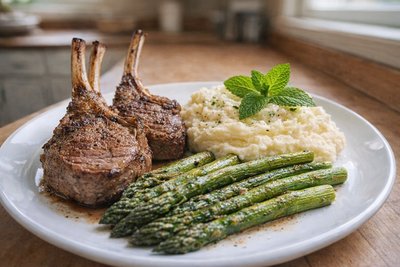 How to Pan-Sear and Oven-Roast Lamb Chops for a Perfect Finish